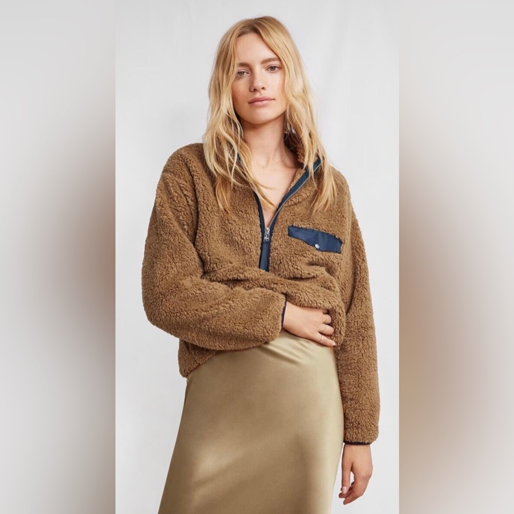 Anine Bing Sierra Fleece Pullover XS